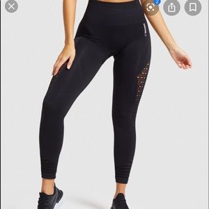 gymshark black seamless leggings
